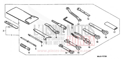 OUTILS ST1100X de 1999